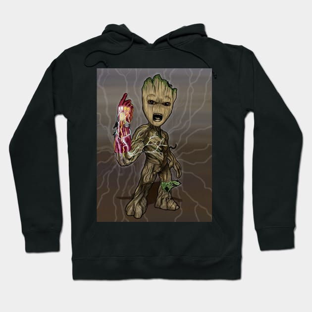 I....am....groot Hoodie by Aine Creative Designs